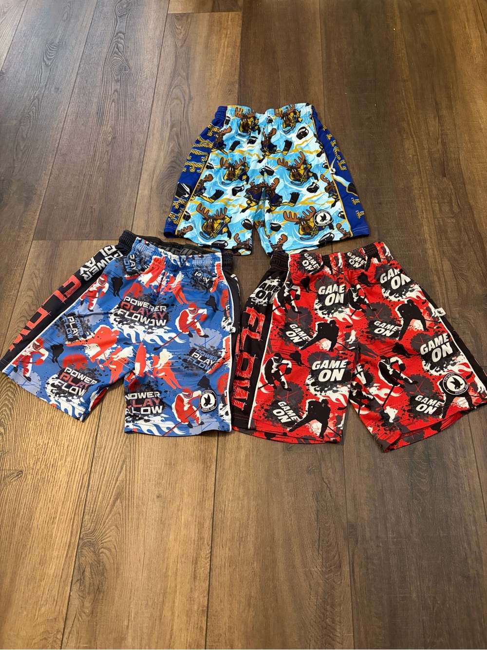Flow Society Shorts Youth Medium 3 pairs shipped together